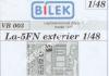 1/48 Bilek VB 003 Photo etched La-5FN exterier