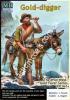 1/35 Master Box 35233 Gold-Digger - The Wild West Gold Fever Series Kit No. 1