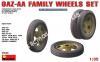 1/35 MiniArt 35099 GAZ-AA family Wheels set