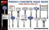 French Concrete Road Signs Paris Region 1930-40's 1/35 MiniArt 35659