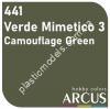 ARCUS 441 фарба зелена Verde Mimetico 3 (Camouflage Green)