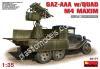 1/35 MiniArt 35177 ГАЗ-ААА со счетверённым пулемётом 