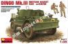 1/35 Mini-Art 35077 DINGO Mk.III BRITISH SCOUT CAR w/CREW
