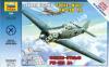 1/72 Zvezda 7304 Немецкий истребитель Фоке-Вульф FW-190 A4