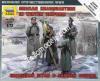 1/100 Zvezda 6232 German Headquarters in winter uniform