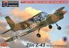 1/72 Kovozavody Prostejov 0486 Zlin Z-43 'Military/Ambulance'