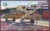 1/72 Ummt 643 Armored train platform with BT-5 tank