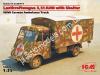 1/35 ICM 35417 Lastkraftwagen 3.5 t AHN with Shelter, WWII German Ambulance Truck