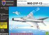 1/72 Kovozavody Prostejov 7238 MiG-21F-13 Fishbed E (Hi-Tech)