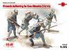 1/35 ICM 35696 French Infantry in Gas Masks (1916)