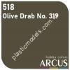ARCUS 518 фарба оливково-сіра Olive Drab No. 319