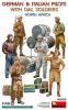 1/48 MiniArt 49018 German & Italian Pilots With DAL Soldiers North Africa