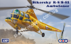 1/72 AMP 72012 Sikorsky R-5/S-51 Ambulance