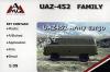 1/35 AMG 35409 UAZ-452 army cargo