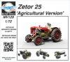 1/72 Planet Models 129 Zetor 25 ‘Agricultural Version ’