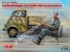 1/35 ICM 35418 Lastkraftwagen 3.5 t AHN with German Drivers