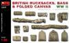 1/35 MiniArt 35599 British rucksacks, bags & folded canvas