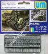 1/72 UMmt 401 Пластиковые траки для танка Т-26