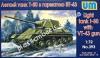 1/72 UM 393 Soviet light tank T-80 with gun VT-43