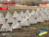 1/35 ICM 35746 ’Dragon’s teeth’. Аnti-tank Obstacles
