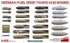 German WWII Fuel Drop Tanks and Bombs 1/48 MiniArt 49021