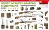 1/35 MiniArt 35304 Soviet Infantry Weapons & Equipmant. Special Edition