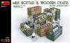 1/35 MiniArt 35573 Milk Bottles & Wooden Crates