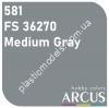 ARCUS 581 фарба сіра FS 36270 Medium Gray