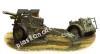 1/35 Bronco 35046 OQF 25 pdr (76.2 mm) Mk. II/I w/No. 27 Amunition trailer