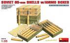 1/35 Mini-Art 35079 Sovit 85-mm shells w/ammo boxe