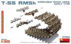 1/35 MiniArt 37050 T-55 RMSh Workable Track Links. Early Type
