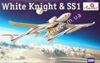1/72 A-model 72201 White Knight & Space Ship One (SS1)
