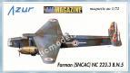 1/72 Azur Air 005 Farman (SNCAC) NC 223.3 B.N.5
