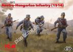 1/35 ICM 35673 Пехота Австро-Венгрии (1914г.) (4 фигуры)