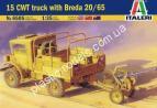 1/35 Italeri 6505 15 CWT truck with Breda 20/65
