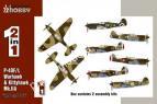 1/72 Special Hobby 72211 P-40F/L & Kittyhawk Mk.IIA „RAF and FAFL“ 2in1