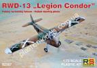 1/72 RS models 92307 RWD-13 “Legion Condor”