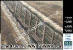 1/35 Master Box 35174 The trench. WWI & WWII era