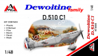 1/48 AMG 48405 Dewoitine D.500C1