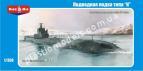 1/350 Mikro Mir 350-003 Пластиковая модель подлодки K-21