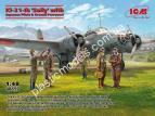 1/48 ICM 48197 Ki-21-Ib ‘Sally’ with Japanese Pilots and Ground Personnel