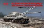 1/35 ICM 35363 Pz.Kpfw.VI Ausf.B Königstiger with Henschel Turret (late production), WWII German Heavy Tank