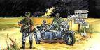 1/35 Zvezda 3528 Немецкий мотоцикл BMW R - 75.