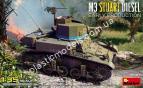 1/35 MiniArt 35417 M3 Stuart Diesel Early Production