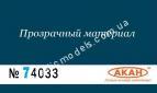 АКАН 74033 акрил Тёмно-синий глянцевый лак “Аква”
