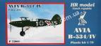 1/72 HR model 72004 Avia B-534/IV Luftwaffe