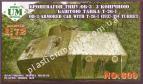 1/72 UMmt 609 OB-3 armored car with T-26-1 (1937-39) turret