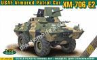 1/72 ACE 72438 V-100 (XM-706 E2) USAF Armored Patrol Car