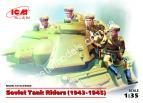 1/35 ICM 35640 Soviet Tank Riders (1943-1945) (4 figures)