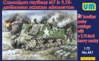1/72 UM 451 M7 with 9.75-inch heavy mortar